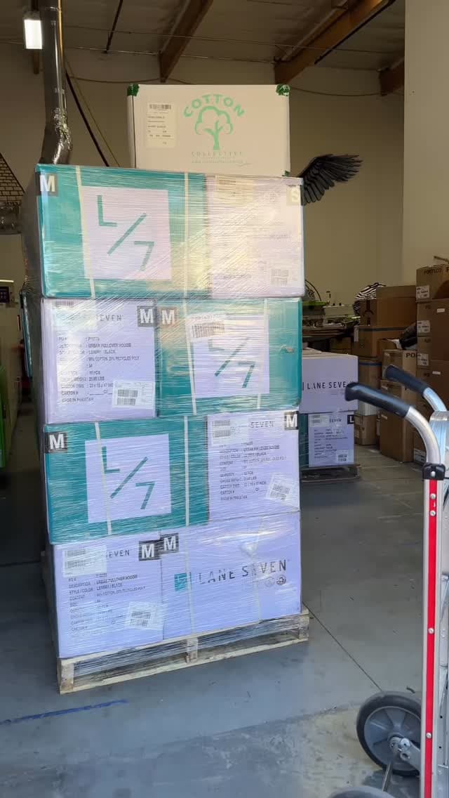 Busy Season Incoming 😤 #screenprint #manufacturing #customshirts #screenprinting #embroidery
