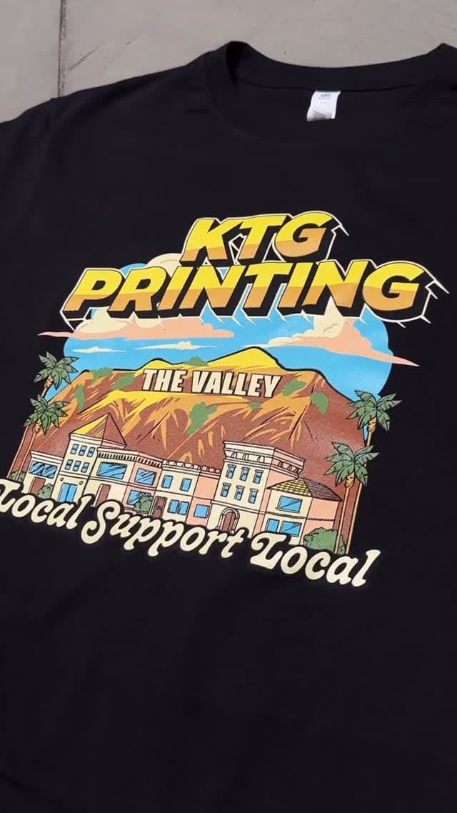 Support local businesses & come print with us ๐ #printtoaster #ktgprinting #screenprinting #manufacturing