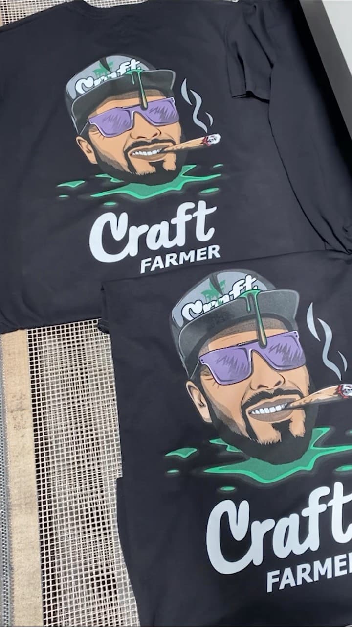 Fire 7 color Screenprint for the team over at Craft Farmers ๐ฅ๐จโ๐พ ๐ฎโ๐จ . . . #embroidery #embroideryart #embroided #embroiderin...