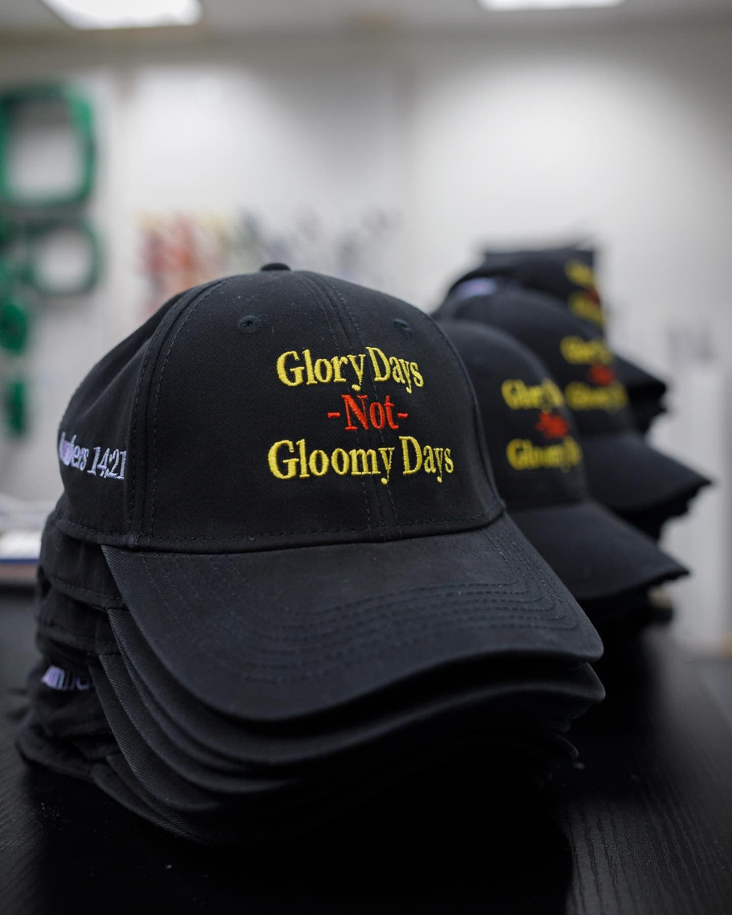 Glory Days Only 💯🧵 #ktg #embroidery #snapback #dadhat #tajima #screenprinting #dtg #printing
