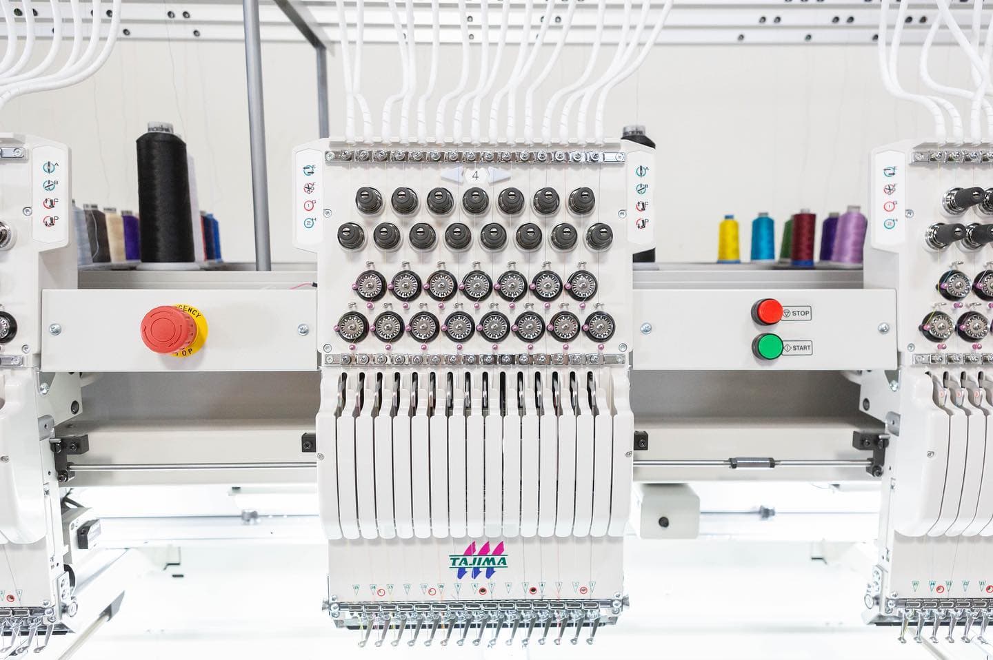 Definitely our favorite piece of machinery 😌 DM or Email and we’ve got your questions covered. #embroidery