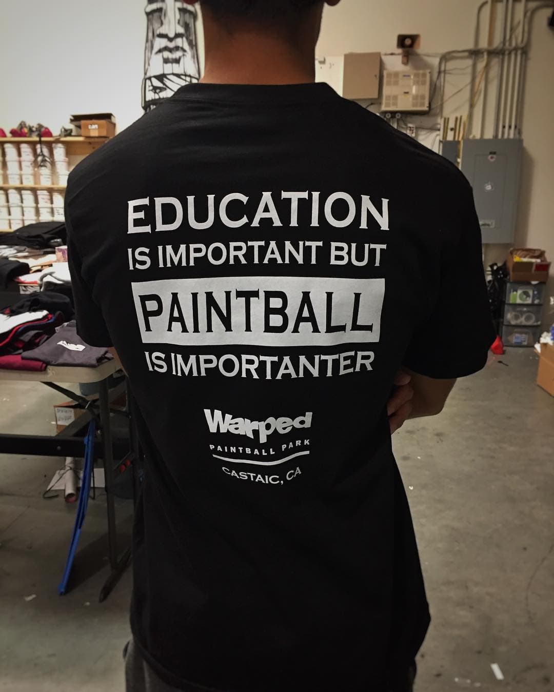 Support your local paintball park ๐ฅ๐๐ผ @warpedpaintballpark