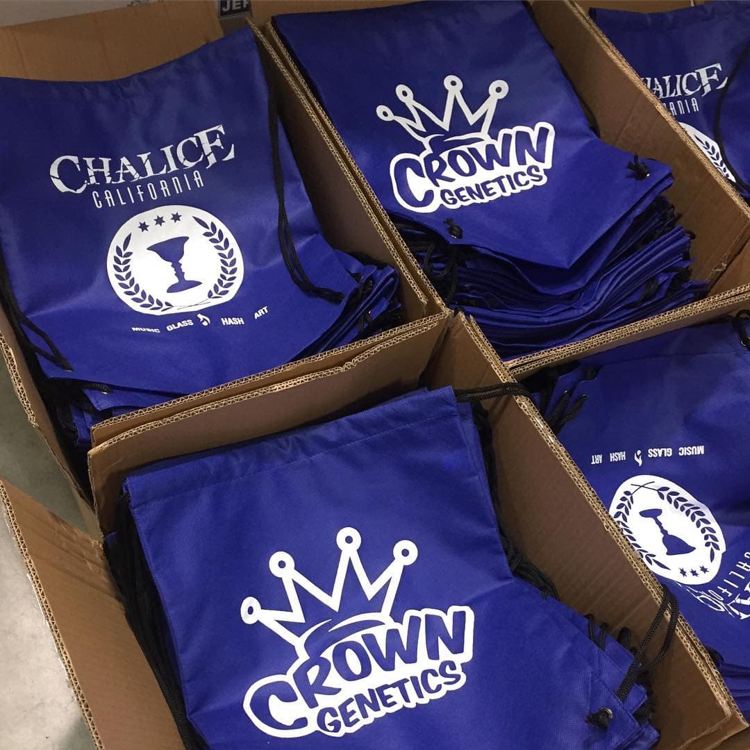 Chalice Cup is goin off this weekend. Lookout for @crown.concentrates back at again with the fresh sports bags๐๐โฝ๏ธ Looking fo...