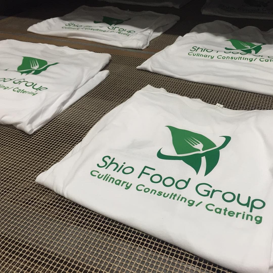 Finishing up another great design at the Waho #screenprintinglife๐ช๐ฝ #ktgprinting